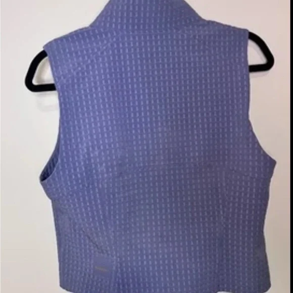 Lululemon Athletica Water Repellent Fleece Hiking Vest Peri Purple Size 8 - Picture 8 of 15